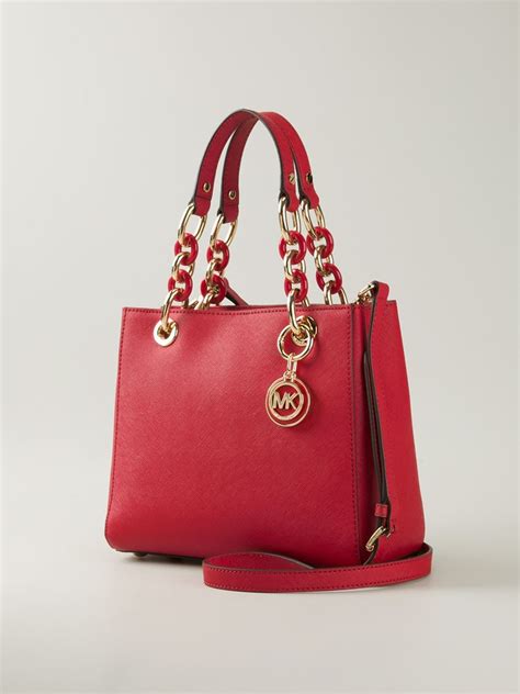 dark red michael kors purse|michael kors small red purse.